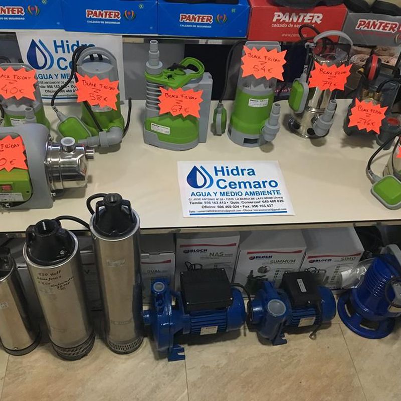 Venta de suministros para riegos: Catálogo de Hidra Cemaro Parque Empresarial